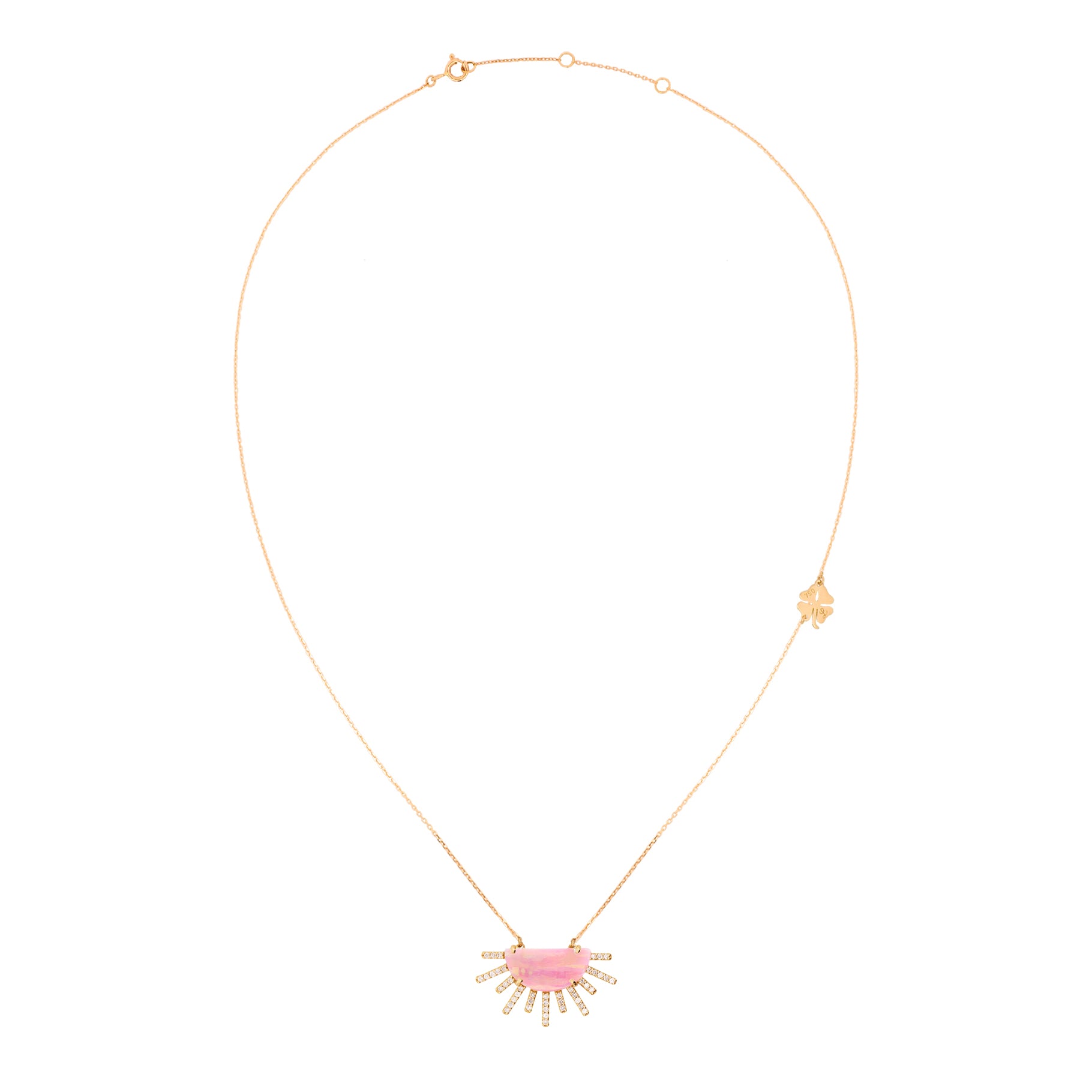 Sunrise Madness Diamonds Rays Necklace