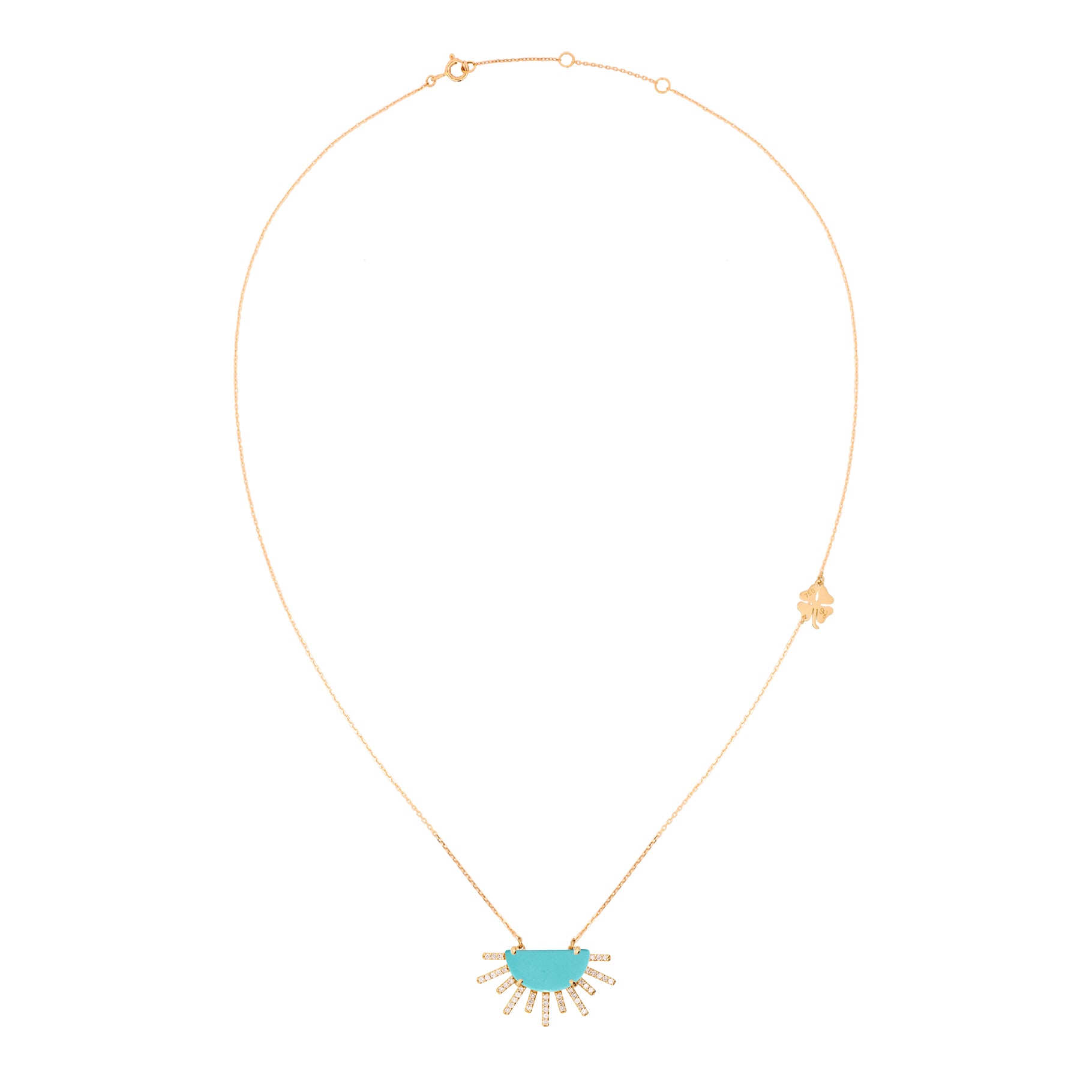 Sunrise Madness Diamonds Rays Necklace