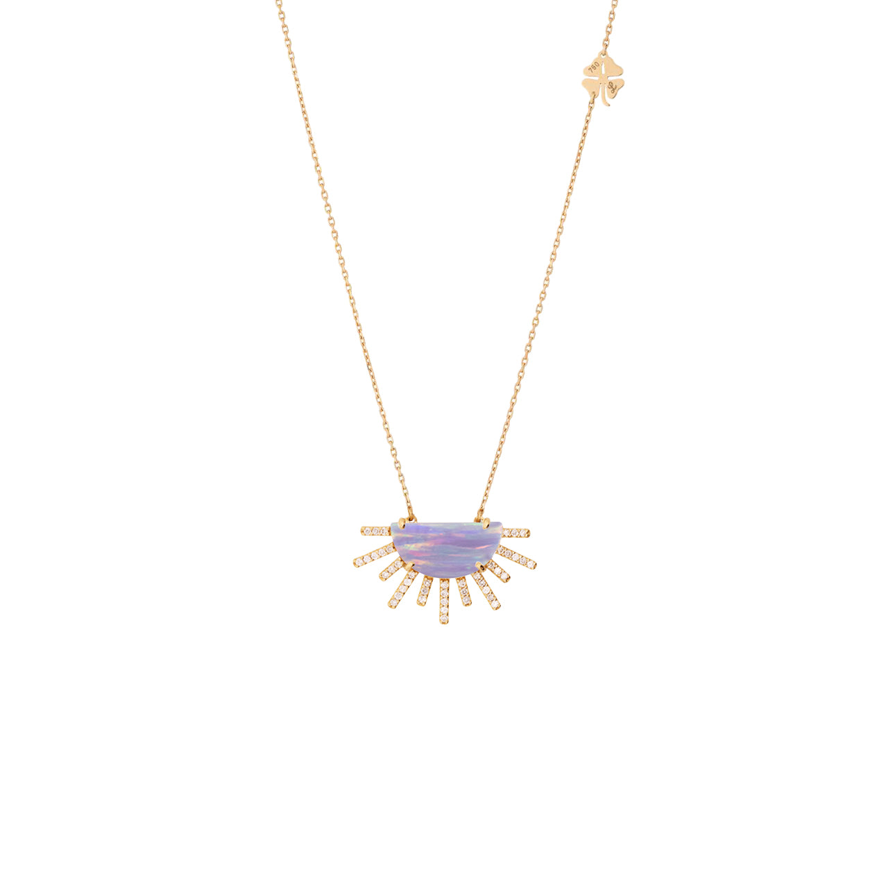 Sunrise Madness Diamonds Rays Necklace