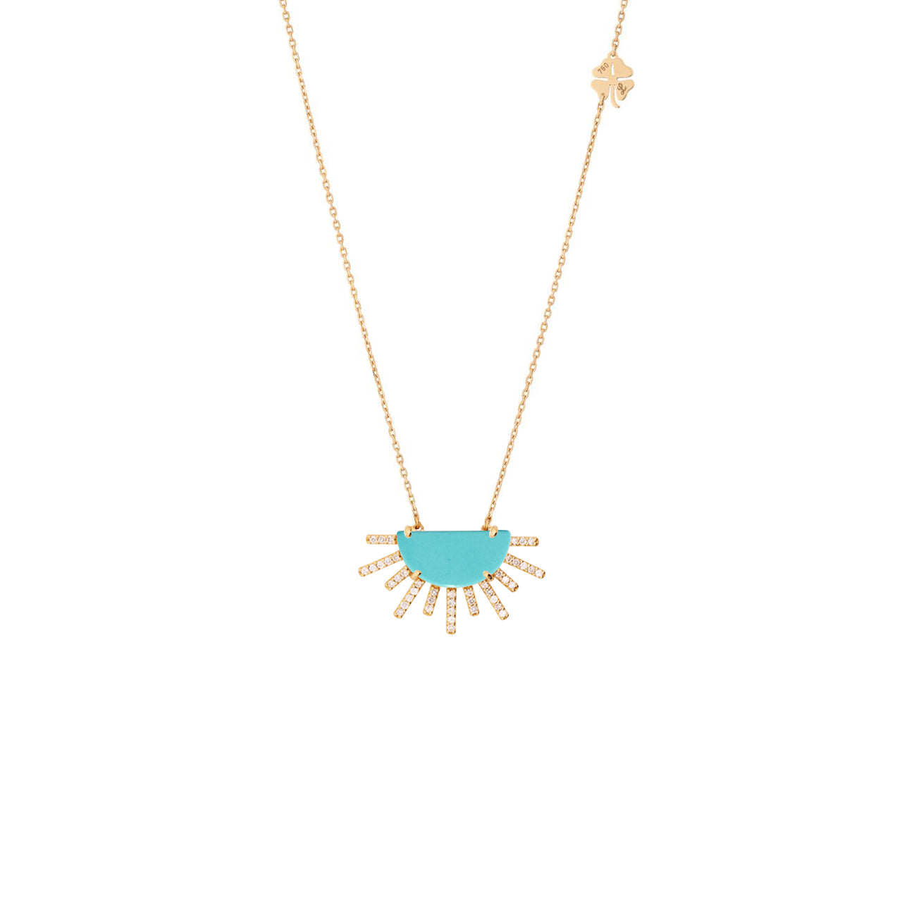 Sunrise Madness Diamonds Rays Necklace