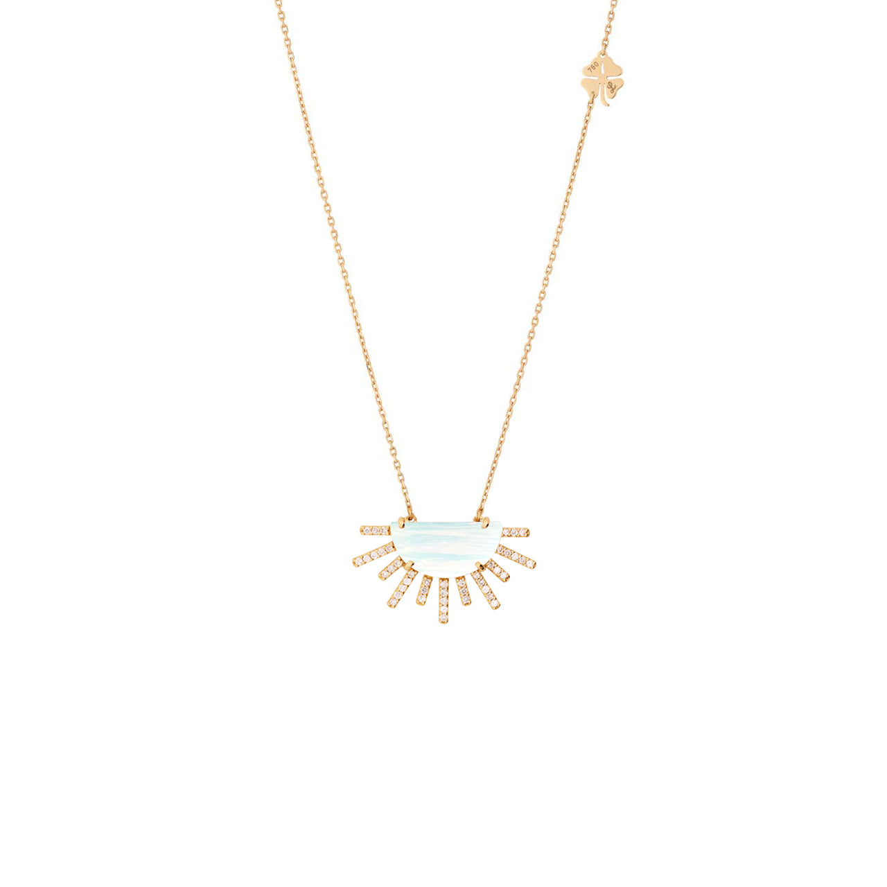 Sunrise Madness Diamonds Rays Necklace