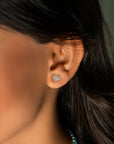Heart Diamonds Studs
