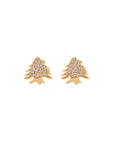 Pimp My Plain Creole Enamel UAE Diamonds Mono Earring