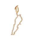 Lebanon Diamonds Outline with Forever Diamonds Clasp