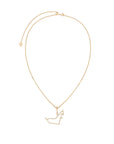 UAE Diamonds Outline with Forever Diamonds Clasp with 70 cm adjustable chain