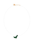 Invisible Thread with Lucky Stone Necklace- UAE
