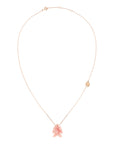 Semi Precious Stones Fish Pink Opal