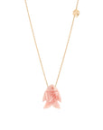 Semi Precious Stones Fish Pink Opal