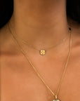 My Everyday Lucky Clover 1 Diamond Necklace