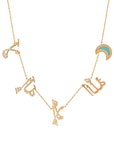 La Illah Illa Lah In Motion Necklace Diamonds