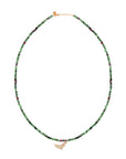 Mini UAE Map Diamonds Ruby Zoisite Semi Precious