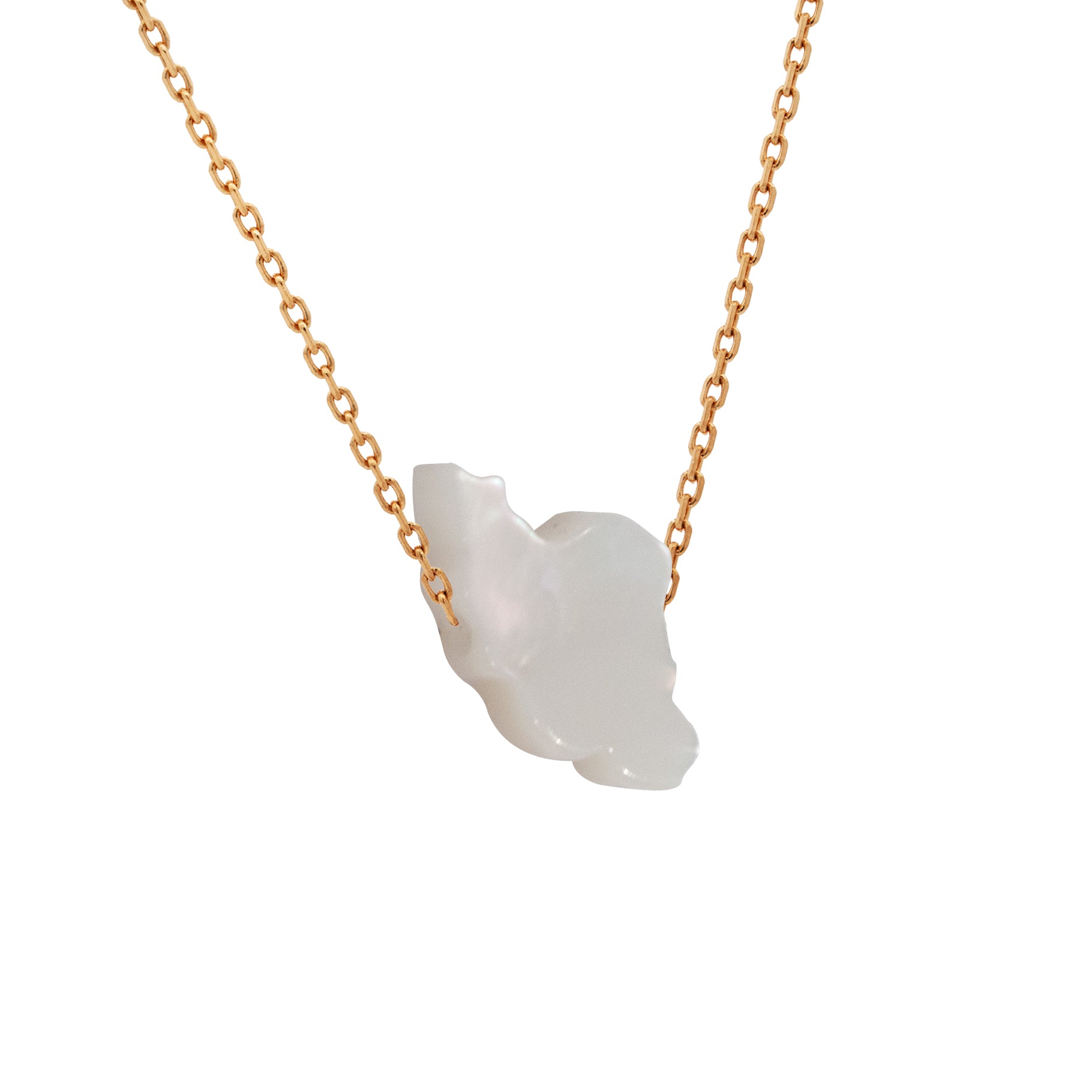 Lucky Iran Map Necklace