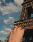 Je T’aime With A Diamond And Enamel Ring