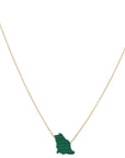 Lucky Ksa Map Necklace
