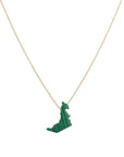 Lucky Uae Map Necklace