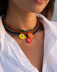 Turkish Eye Griffe Pendant With Clasp