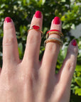 Je T’aime With A Diamond And Enamel Ring