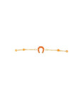 Horseshoe Enamel Grigri Bracelet