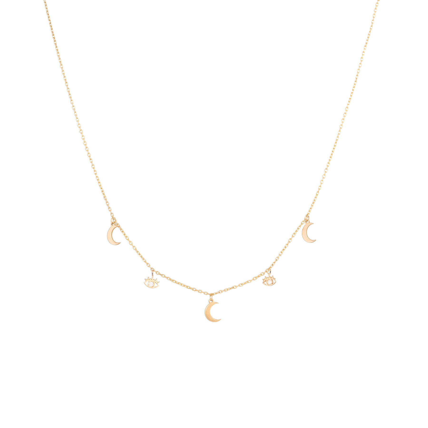 Rima Precious Necklace (moon Eyes)