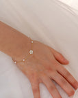 Daisy Enamel Grigri Bracelet - Kids