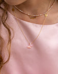 Lucky Butterfly Necklace- Kids