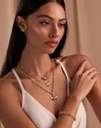 Interlocked Chain Bracelet