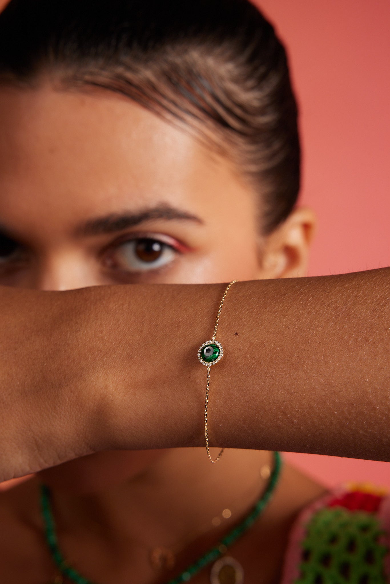 Mini Eye Full Diamonds