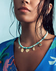 Rondelle Amazonite Rondes Necklace