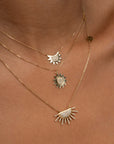 Sunshine Pavé Diamonds Necklace