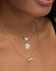 Sunshine Pavé Diamonds Necklace
