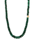 Rondelles Malachites Rondes