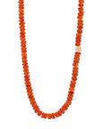 Rondelles Carnelian Rondes