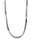 Rondelles Pigeon Opal Semi Precious Stones Necklace