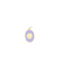 Medallion Enamel Sun Pendant
