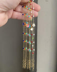 Fatima Enamel Grigri Bracelet