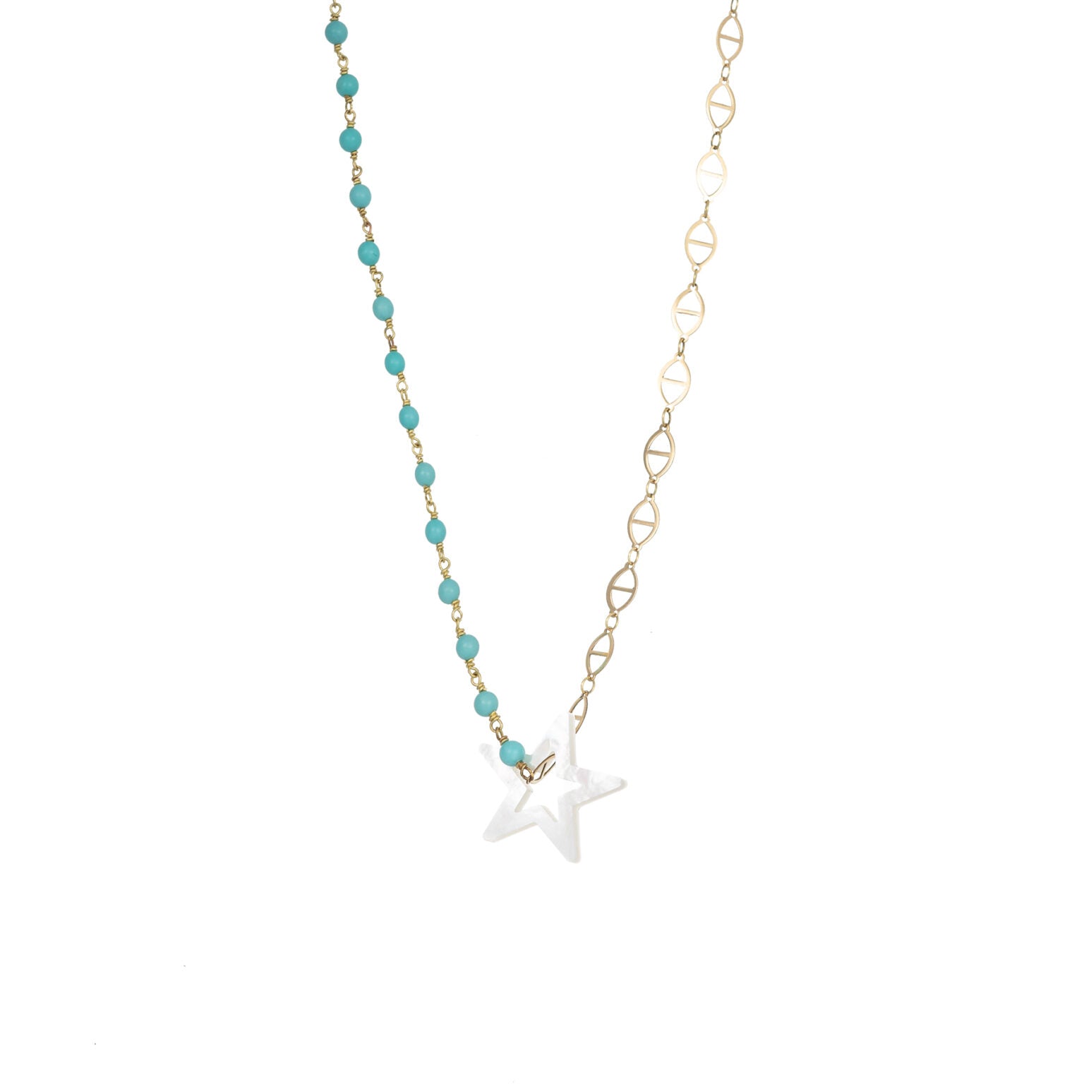 Charm Me Up Stone Pendant Star