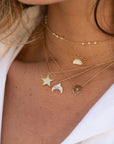 My Everyday Lucky Clover 1 Diamond Necklace