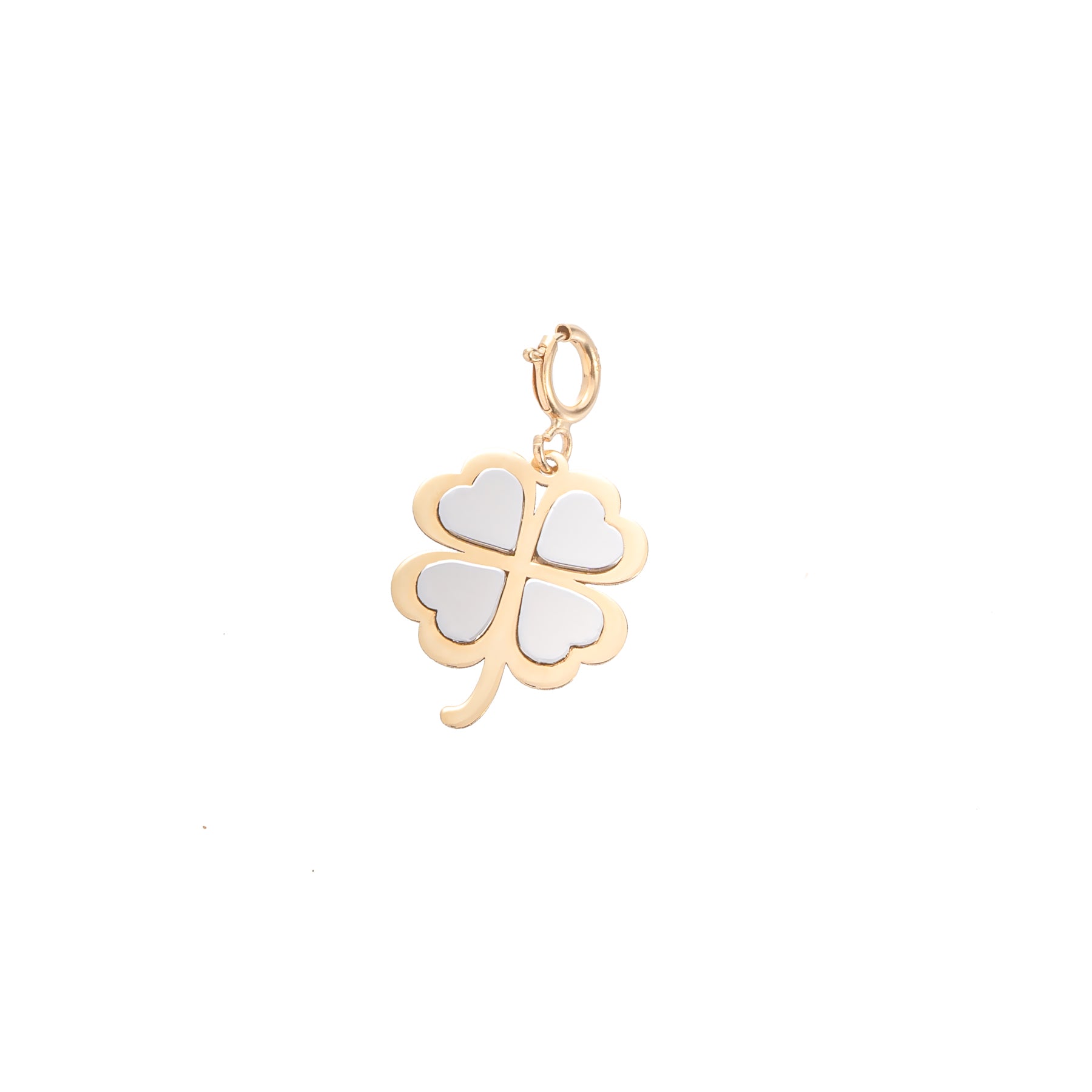 Mirror Clover Pendant