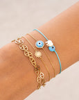 Tiny Lucky Gri-gri Bracelet Mono Sun