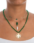Evil Eye With Stones Choker