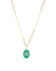 Medallion Enamel Allah Pendant Without Chain