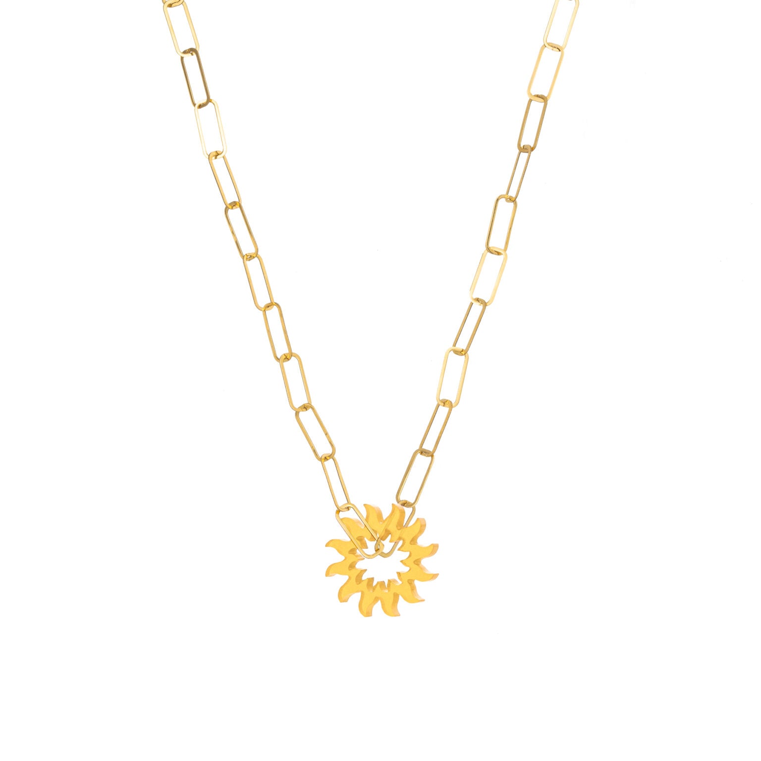Charm Me Up Stone Pendant Sun