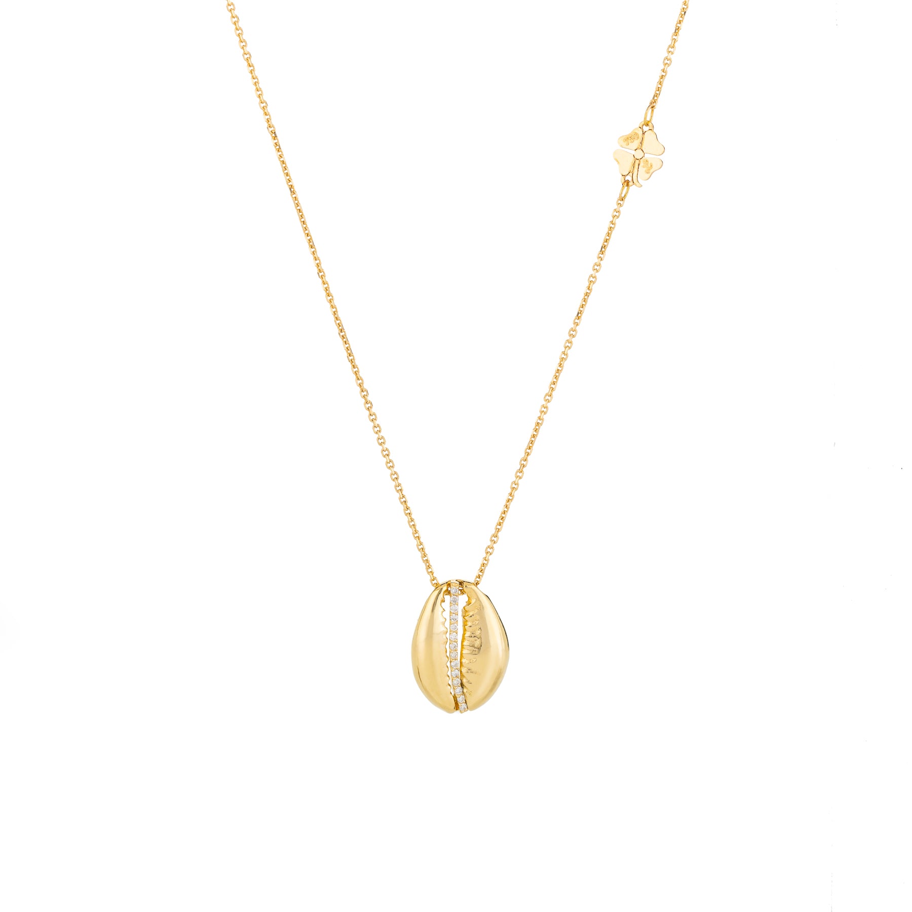 Not Your Ordinary Diamonds Cowrie Necklace