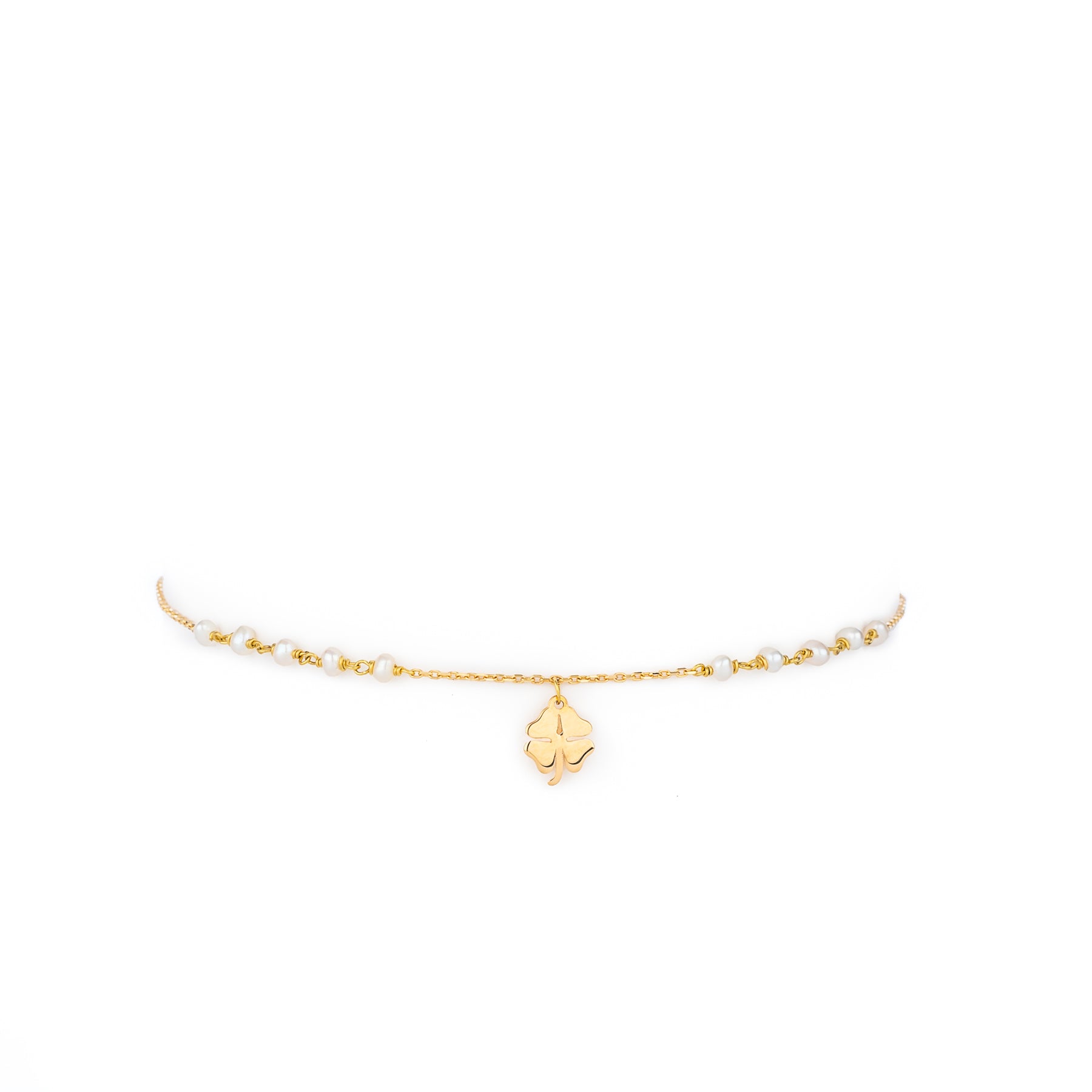 Clover Dots Anklet