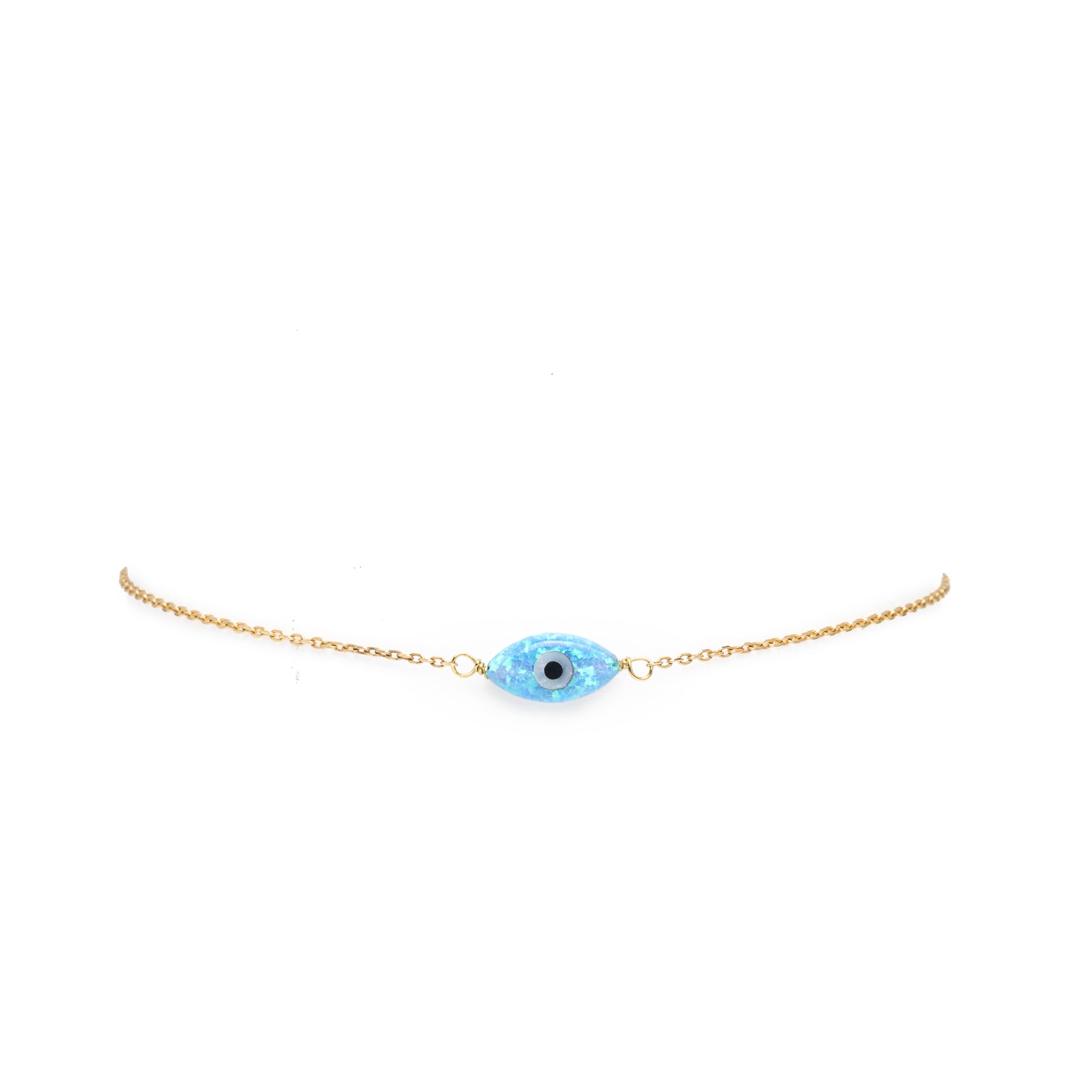 Eye Losange Colour Changing Anklet
