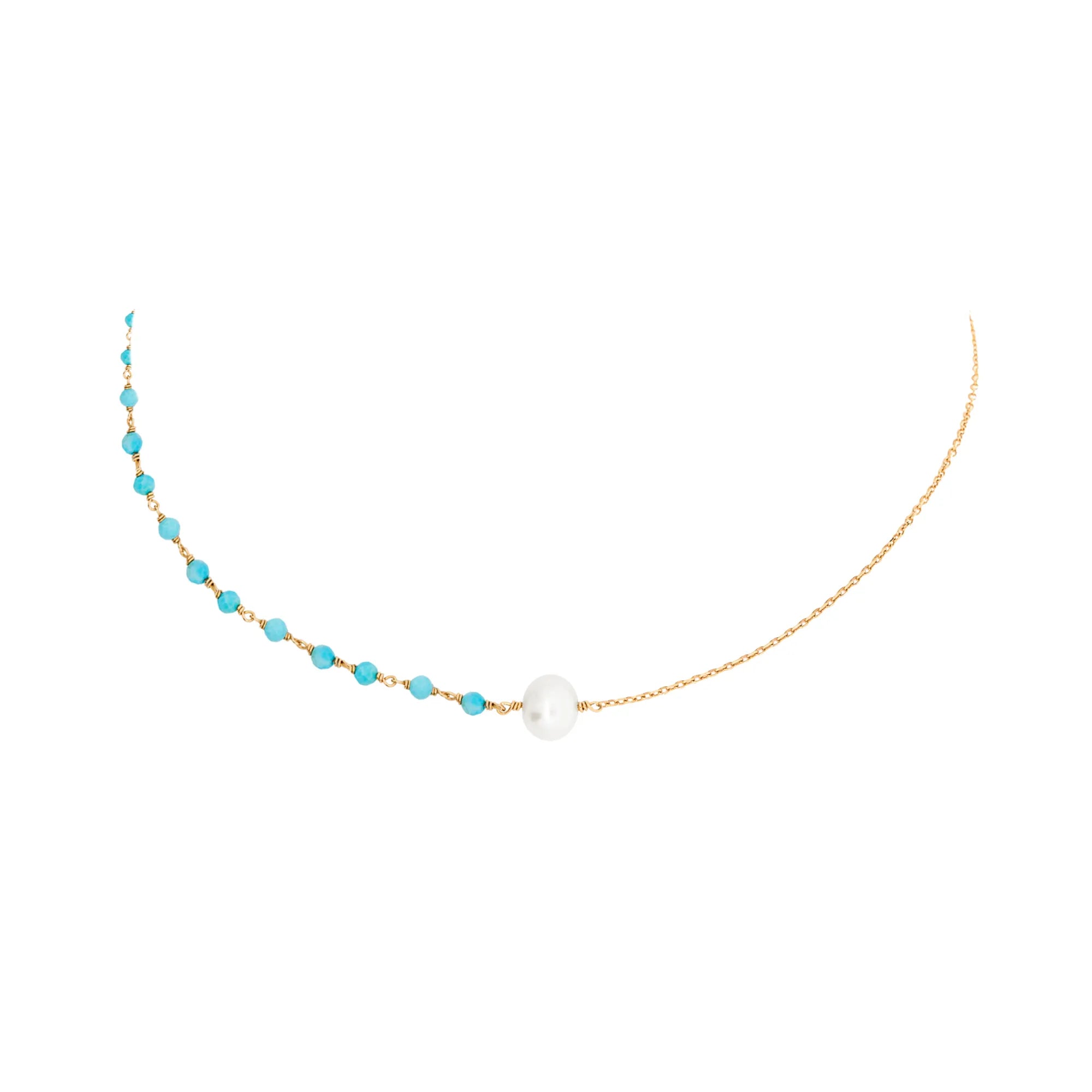 Half Pearl Choker