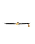 Tiny Medallion Enamel Our Lady Cord Bracelet