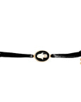 Tiny Medallion Enamel Fatima Cord Bracelet - Kids