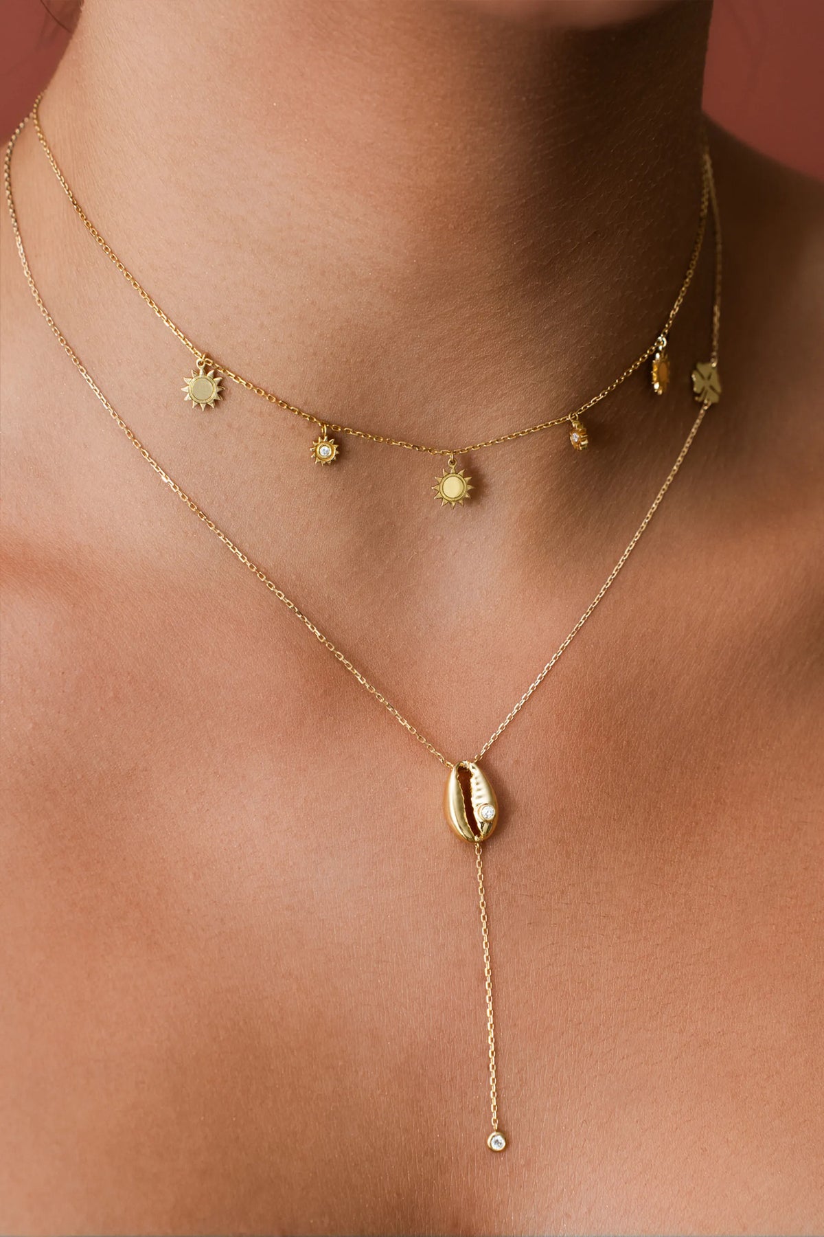 Rima Precious Necklace (suns)