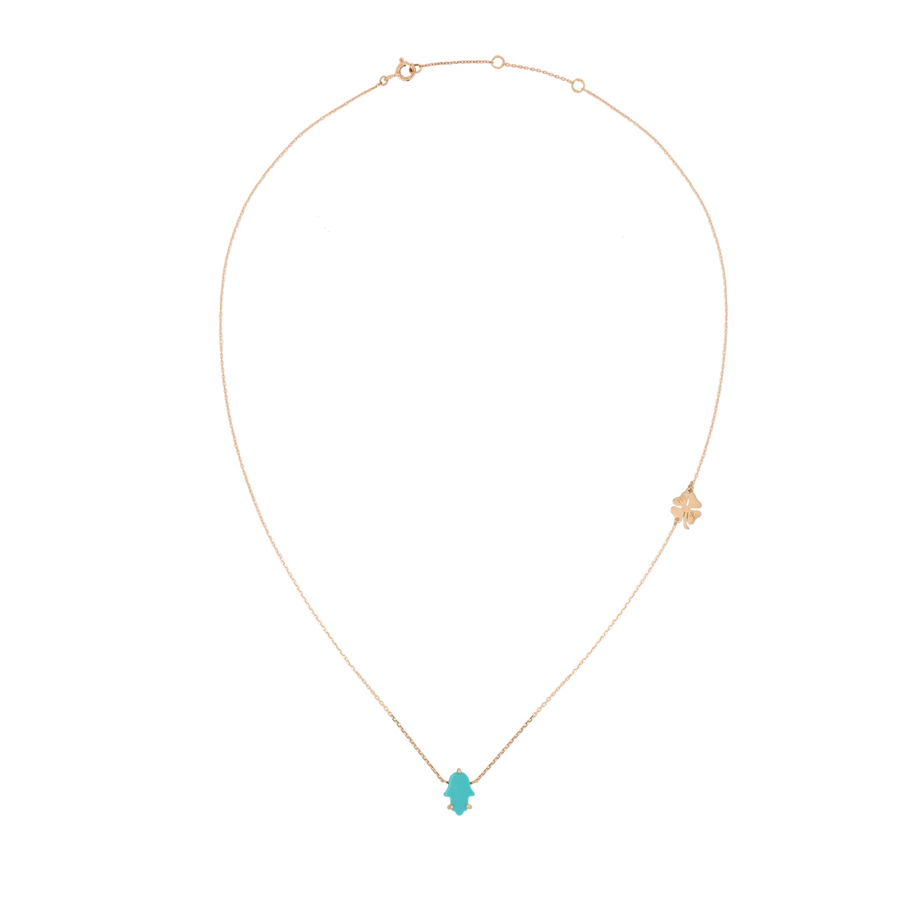 Tiny Fatima Necklace